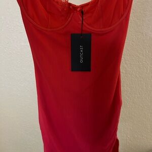 Outcast Red Mini Dress